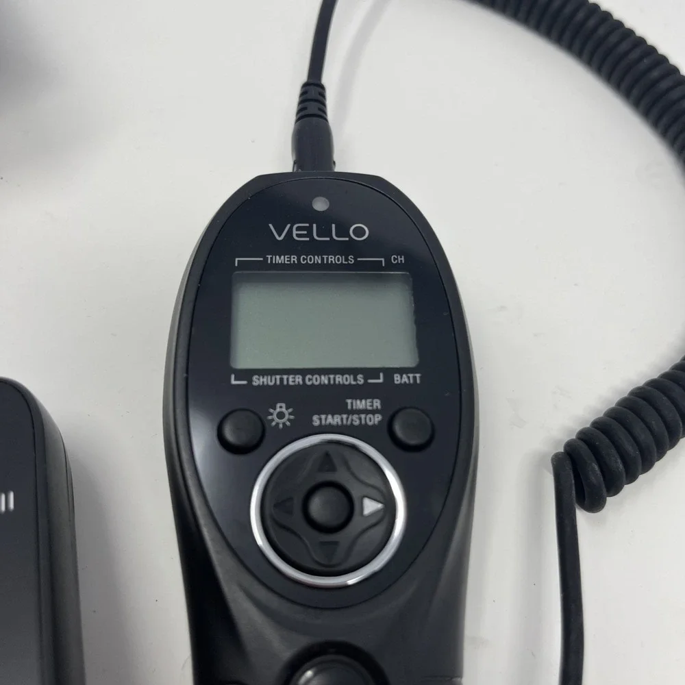 Vello Wireless ShutterBoss‎ II Timer Remote Receiver Camera Shutter Release